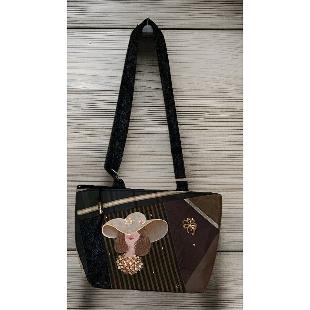 Handbag Designs by Gloria Schmelzer Artistry by Linn Ingram Crossbody Bag Boho